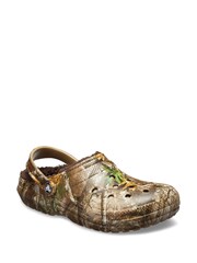 Crocs Brown Classic Realtree Edge Lined Clogs - Image 2 of 4