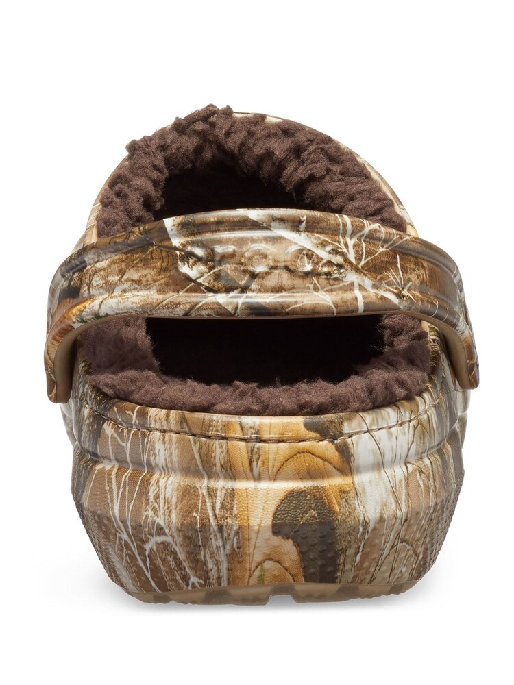 Crocs Brown Classic Realtree Edge Lined Clogs - Image 4 of 4