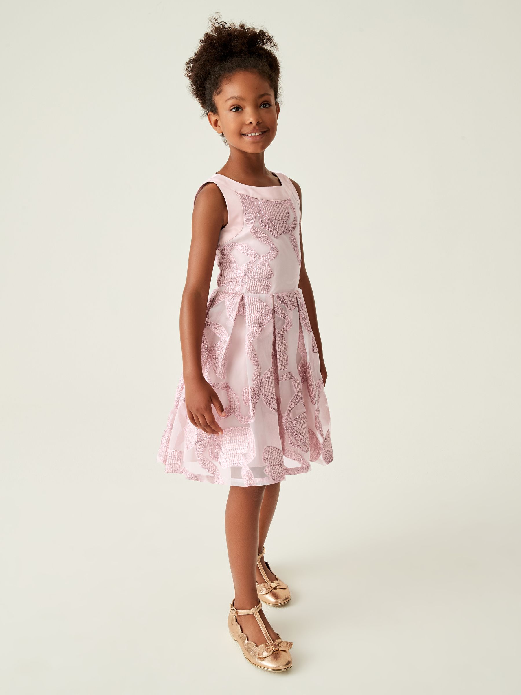 Buy Baker by Ted Baker Sparkly Bow Jacquard Dress from Next