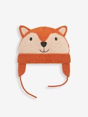 JoJo Maman Bébé Rust Fox Hat - Image 3 of 4