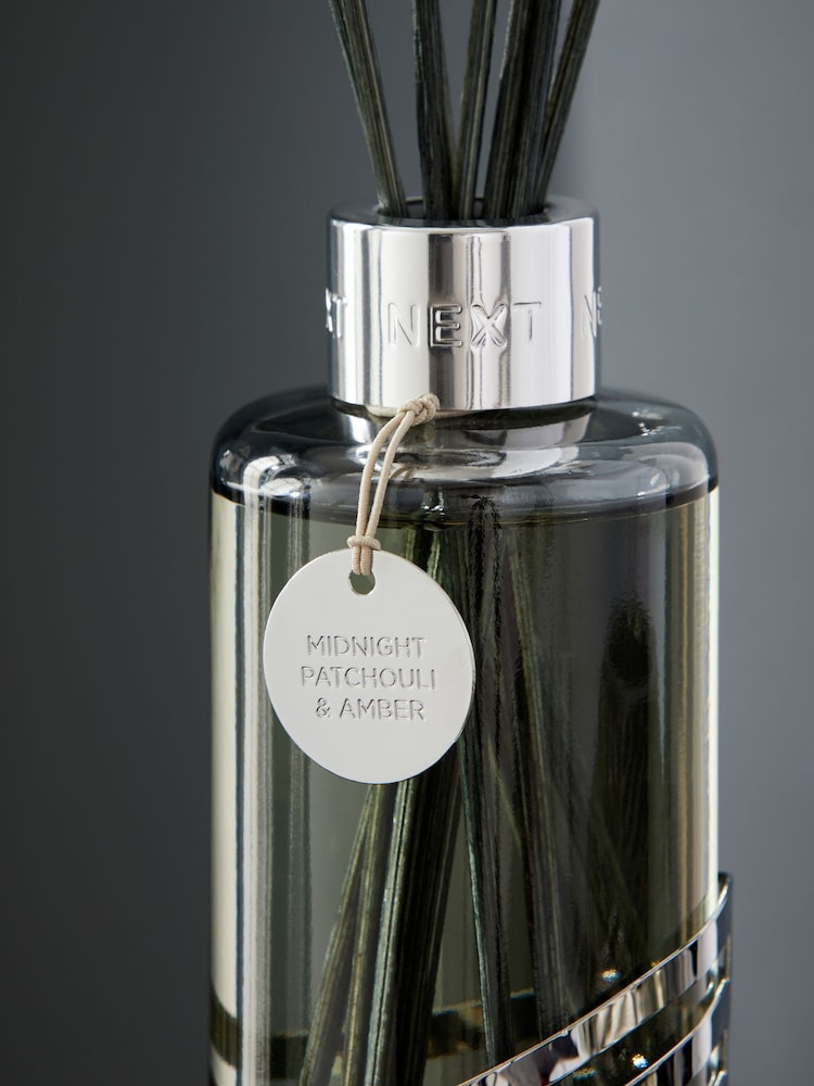 Midnight Patchouli and Amber 180ml Fragranced Reed Diffuser - Image 2 of 3