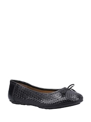 črna - Hush Puppies Janelle Tkane balerinke - Slika 2 iz 4
