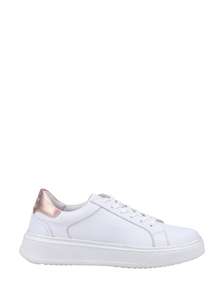 Hush Puppies Laced Cupsole Trainers - Image 1 of 4