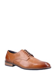 Hush Puppies Damien Lace-Up Brown Shoes - Image 2 of 4