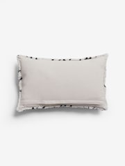 Monochrome Geometric Berber Rectangular Cushion - Image 5 of 5