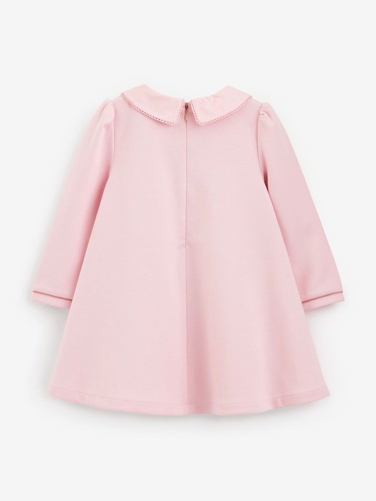 Baker by Ted Baker Pink Heart Ponte Dress - Image 10 of 13
