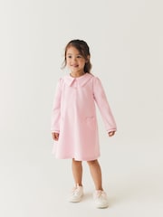 Baker by Ted Baker Pink Heart Ponte Dress - Image 5 of 13