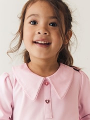 Baker by Ted Baker Pink Heart Ponte Dress - Image 6 of 13