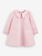 Baker by Ted Baker Pink Heart Ponte Dress - Image 9 of 13
