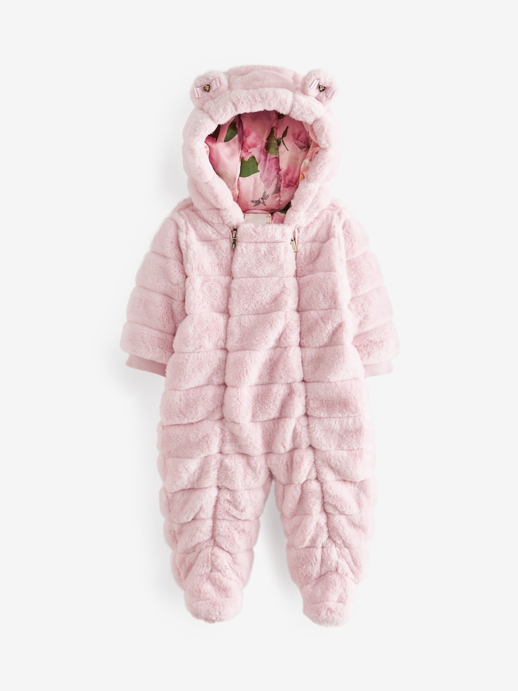 Baker By Ted Baker Flauschiger Schneeanzug - Bild 1 von 8