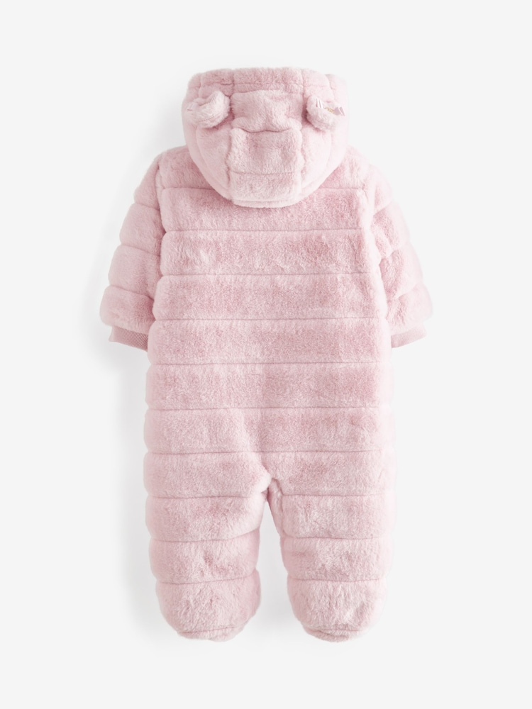 Baker By Ted Baker Flauschiger Schneeanzug - Bild 2 von 8 Baker By Ted Baker Flauschiger Schneeanzug - Bild 2 von 8