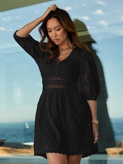 Myleene Klass Broderie Dress - Image 1 of 6