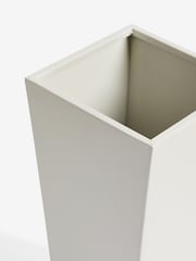 Set of 2 Grey Metal All Weather Plant Pot - Image 4 of 4