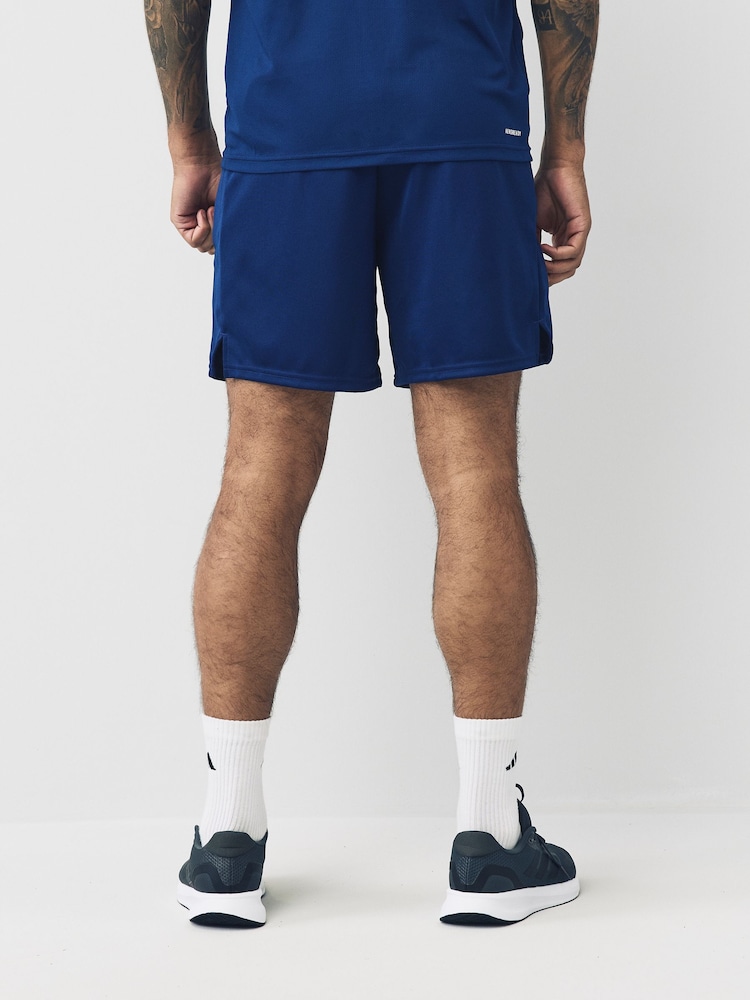 adidas Blue Train Essentials All Set Training Shorts - Image 2 of 5