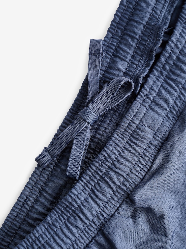 Синий - Textured Active Gym Shorts - Изображение 10 из 10 Синий - Textured Active Gym Shorts - Изображение 10 из 10