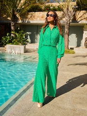 Myleene Klass Green Lace Co-Ord Trousers - Image 5 of 7
