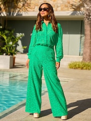 Myleene Klass Green Lace Co-Ord Trousers - Image 7 of 7