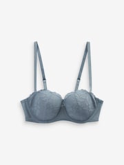 Blue/White Lace Light Pad Strapless Multiway Bras 2 Pack - Image 8 of 9