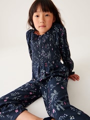 Laura Ashley Navy Jumpsuit - Image 4 of 10