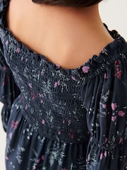 Laura Ashley Navy Jumpsuit - Image 7 of 10
