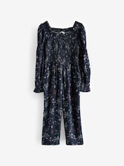 Laura Ashley Navy Jumpsuit - Image 8 of 10