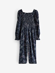 Laura Ashley Navy Jumpsuit - Image 9 of 10