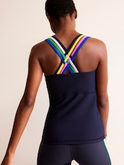 Boden Blue Cross Back Active Vest - Image 2 of 4