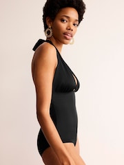 Boden Black Merano Deep V-neck Swimsuit - Image 4 of 6