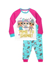 Character Pink LOL Surprise 100% Cotton Pyjamas - Image 1 of 4
