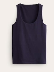 Boden Blue Double Layer Scoop Neck Vest - Image 5 of 5