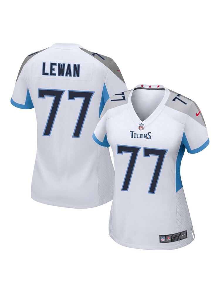 Nike White NFL Tennessee Titans Road Game Jersey - Taylor Lewan Womens - Image 1 of 1 Nike White NFL Tennessee Titans Road Game Jersey - Taylor Lewan Womens - Image 1 of 1