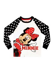 Character Black Kids Minnie Mouse Disney 100% Cotton Pyjamas - Image 2 of 5