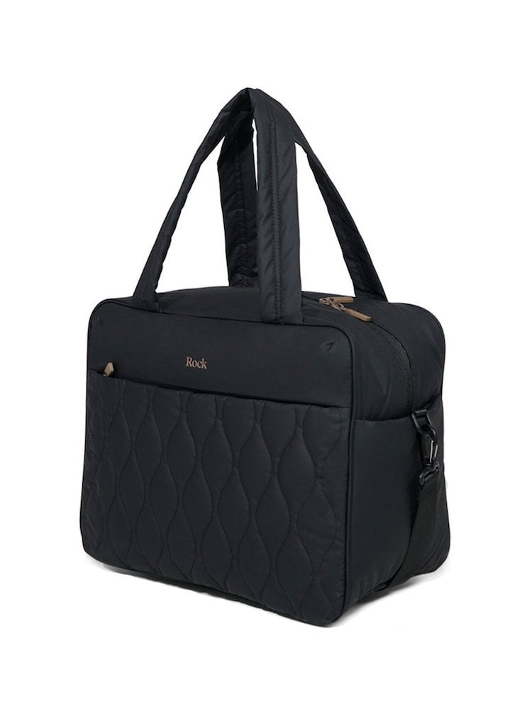 Rock Luggage Black Ember Underseat Holdall - Image 1 of 6