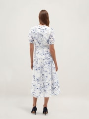 Hobbs White Annabella Dress - Image 2 of 5