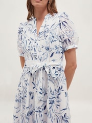 Hobbs White Annabella Dress - Image 3 of 5