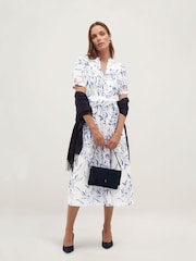 Hobbs White Annabella Dress - Image 4 of 5