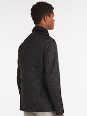 Barbour® Black Heritage Liddesdale Slim Fit Quilted Jacket - Image 4 of 10