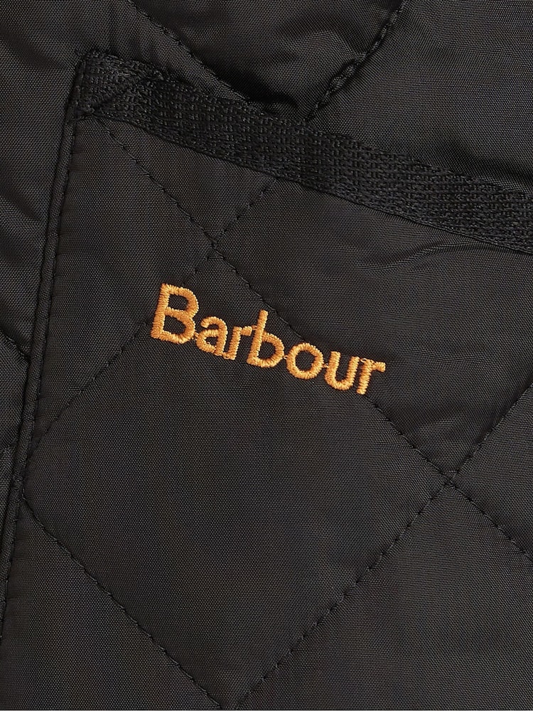 Barbour® Black Heritage Liddesdale Slim Fit Quilted Jacket - Image 9 of 10