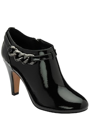 Lotus Black Patent Boots - Image 1 of 4