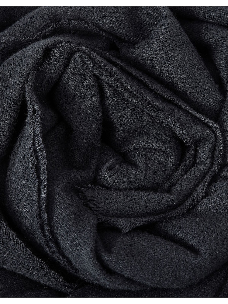 Accessorize Blue Grace Supersoft Blanket Scarf - Image 4 of 4 Accessorize Blue Grace Supersoft Blanket Scarf - Image 4 of 4