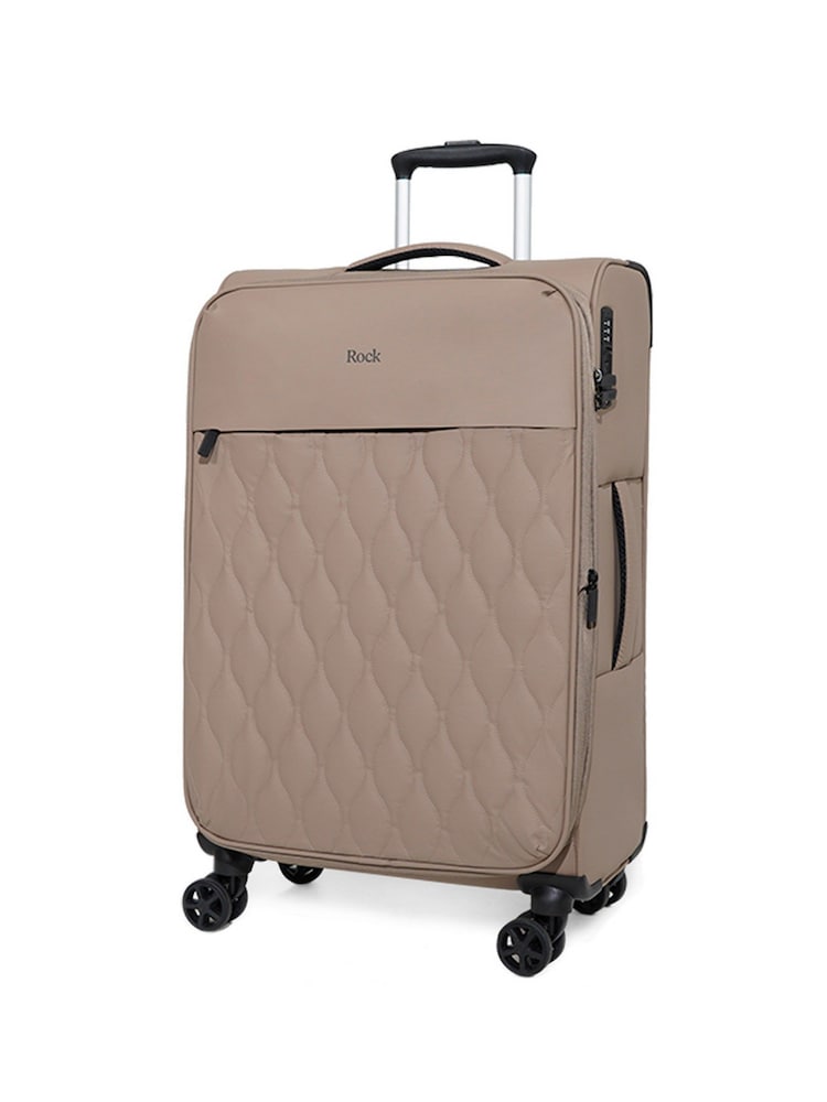 棕色 - Rock Luggage Ember 8 Wheel Hardshell Suitcase - 图片2 / 6