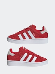 adidas Originals Red Campus 00s Trainers - Image 6 of 10