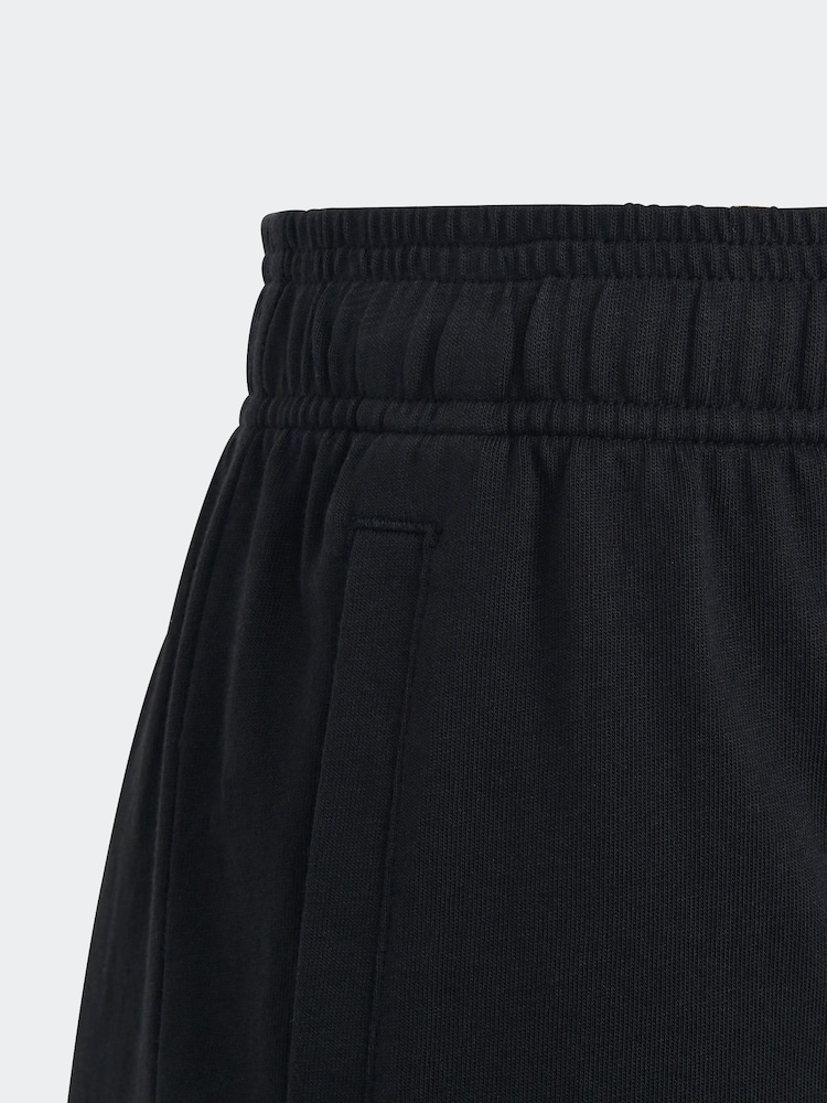 adidas Black Essentials Big Logo 100% Cotton Shorts - Image 11 of 11 adidas Black Essentials Big Logo 100% Cotton Shorts - Image 11 of 11