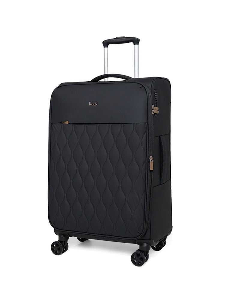 黑色 - Rock Luggage Ember 8 Wheel Hardshell Suitcase - 图片2 / 6