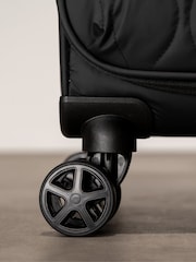 Rock Luggage Black Ember 8 Wheel Hardshell Suitcase - Image 3 of 5