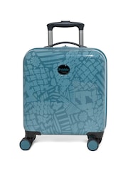 Rock Luggage Blue Pebble Kids Dino Underseat Suitcase - Image 3 of 6