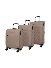 Rock Luggage Brown Ember 8 Wheel Hardshell Suitcase 3 Piece Set - Image 1 of 6