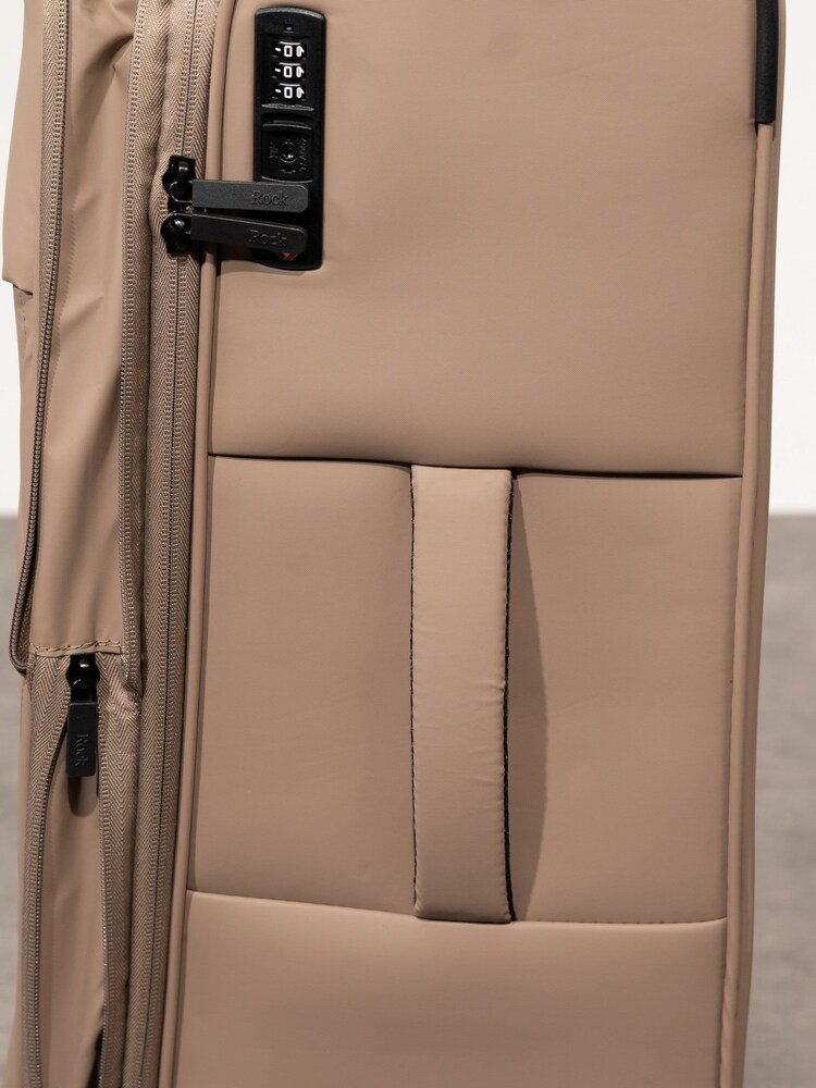 Rock Luggage Brown Ember 8 Wheel Hardshell Suitcase 3 Piece Set - Image 6 of 6