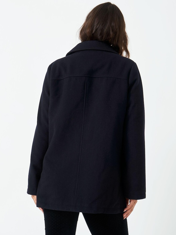 Crew Clothing Company Blue Wool Classic Blazer - Image 2 of 4