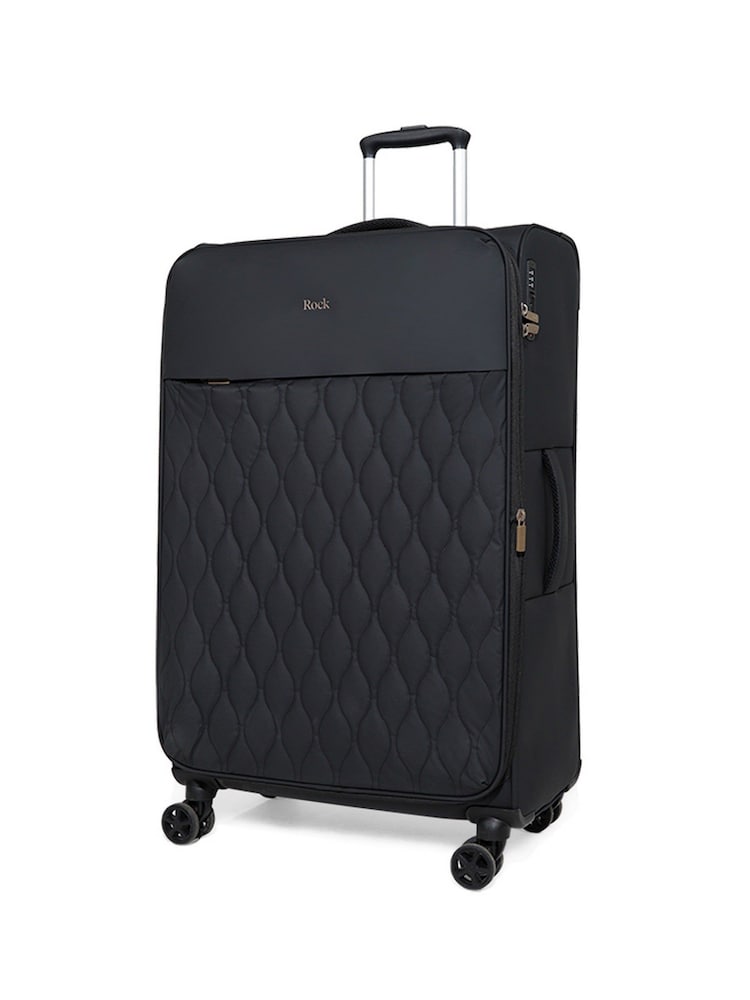 黑色 - Rock Luggage Ember 8 Wheel Hardshell Suitcase - 图片1 / 6